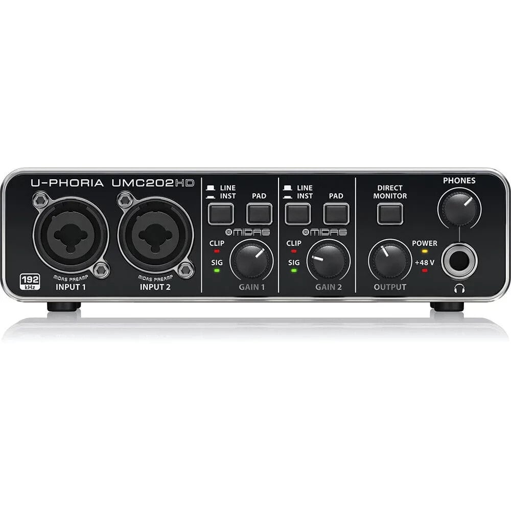 BEHRINGER UMC202HD audio interface