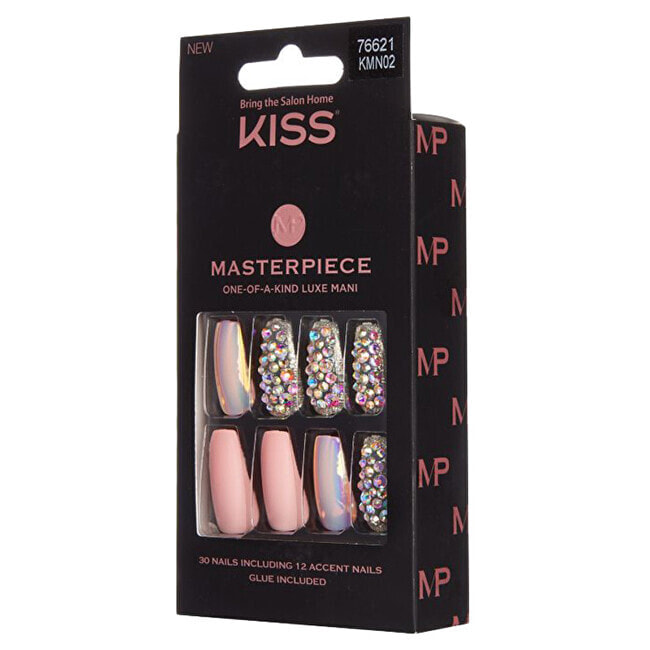 Товар для дизайна ногтей Kiss Adhesive nails Masterpiece Nails Everytime I Slay 30 pcs