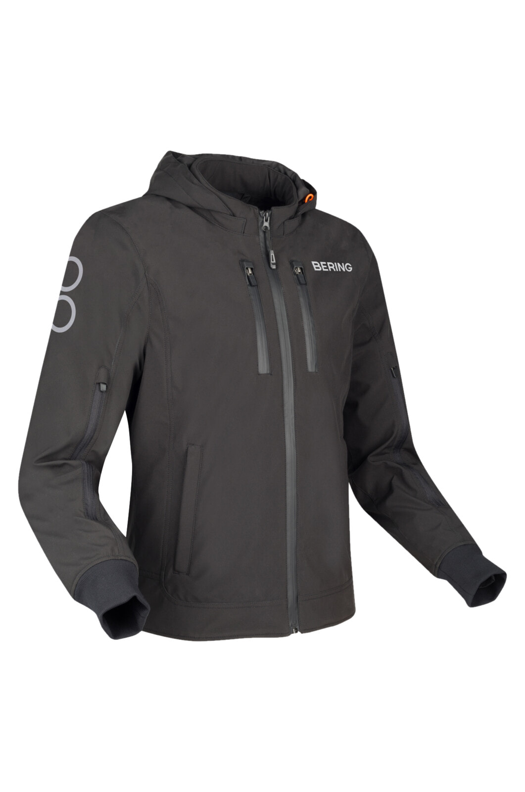 Motorradjacke Bering Kerby Schwarz