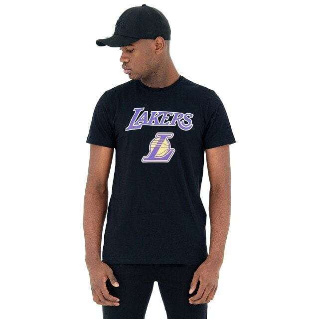 NEW ERA NBA Regular Los Angeles Lakers Short Sleeve T-Shirt