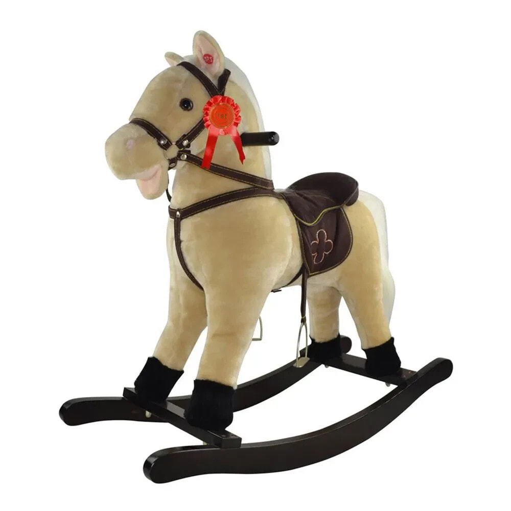 SPORT ONE Rodeo Wooden Rocking Horse