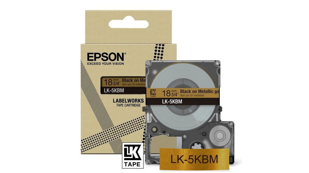 Epson LK-5KBM Черный, Золото C53S672093