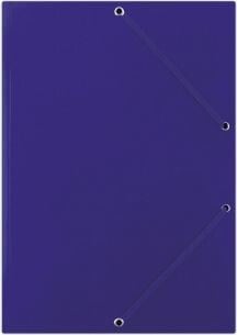 Donau Briefcase with elastic smooth blue (FEP10G)