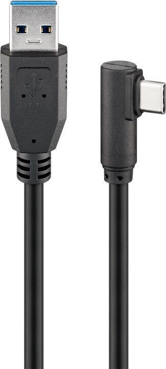 Wentronic 66503 USB кабель 2 m 2.0/3.2 Gen 1 (3.1 Gen 1) USB C USB A Черный