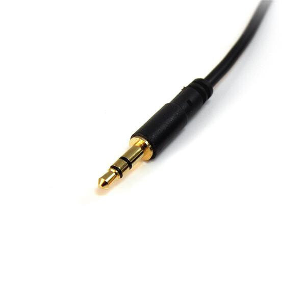 StarTech.com MU15MMS аудио кабель 4,6 m 3,5 мм Черный