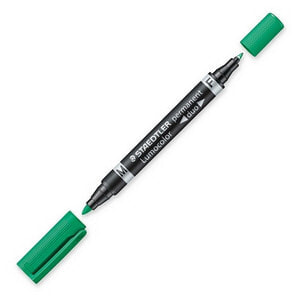 Staedtler Lumocolor Duo перманентная маркер Зеленый Тонкий пулевидный наконечник 1 шт 348-5