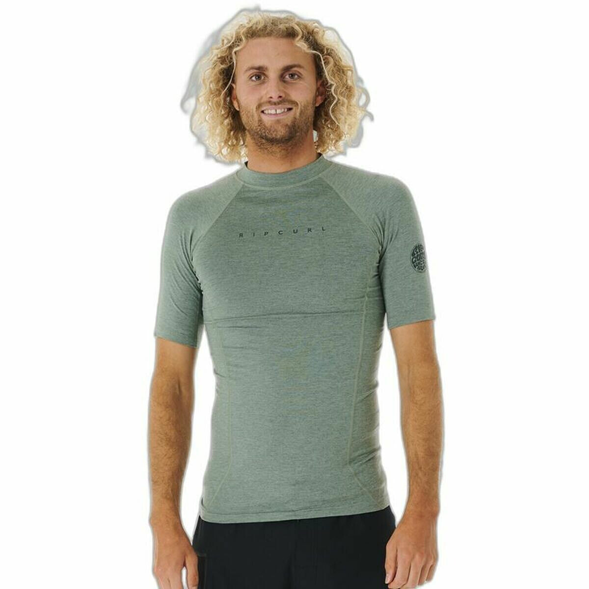 Bathing T-shirt Rip Curl Dawn Patrol Perf Grey Men