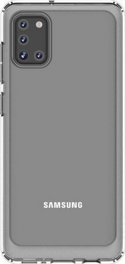 чехол силиконовый серый Samsung Galaxy A31
