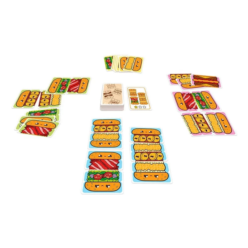 ASMODEE Burger Ya Card Board Game