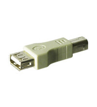 Goobay USB ADAP A-F/B-M Серый 50291