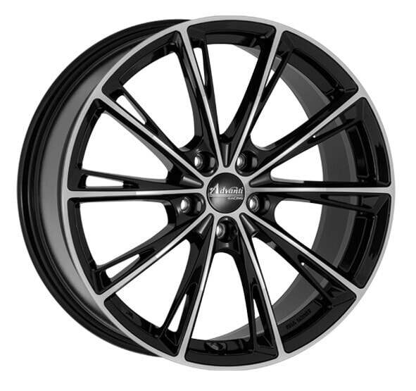 Колесный диск литой Advanti Racing Predator black polished 8x19 ET45 - LK5/108 ML67.1