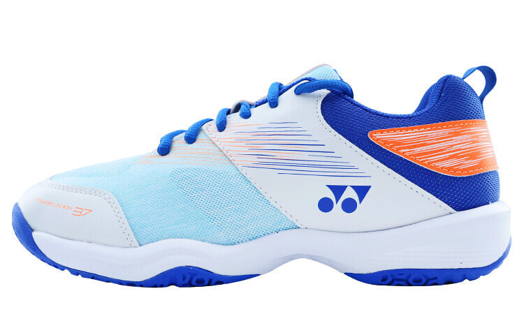 YONEX Power Cushion Badminton Shoes Unisex Low-Top White/Blue