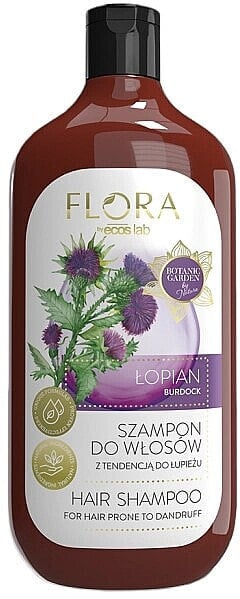 Schampoo für schuppenanfälliges Haar mit Klette - Vis Plantis Flora Shampoo For Hair Prone to Dandruff