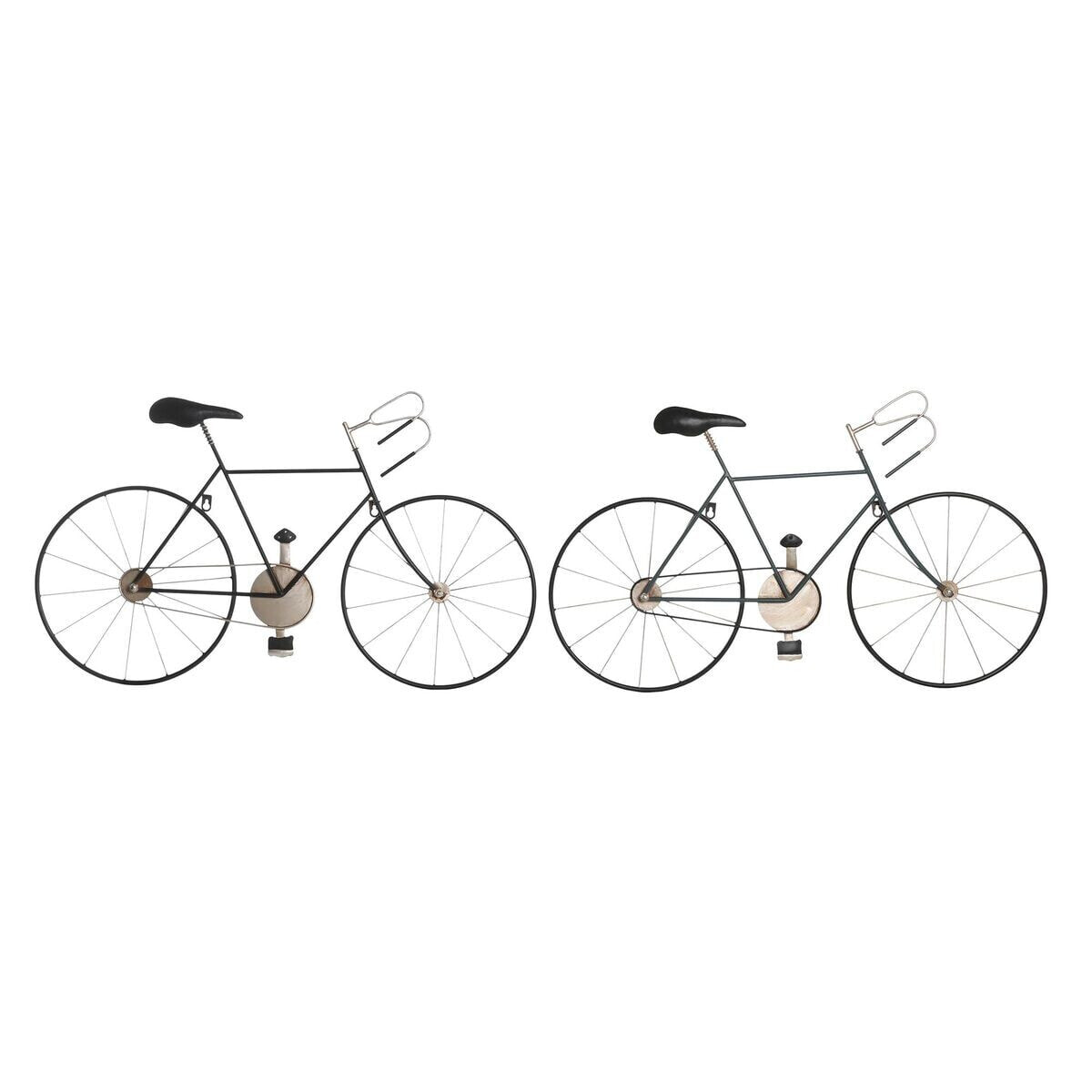 Decorative Figure DKD Home Decor 78 x 2,5 x 45 cm Bicycle Vintage (2 Units)