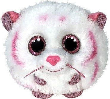 Мягкая игрушка для девочек Meteor Maskotka Ty Puffies Tygrys różowo-biały - Tabor 8 cm