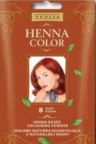 Kräuterfarbhaarspülung aus natürlicher Henna - Venita Henna Color