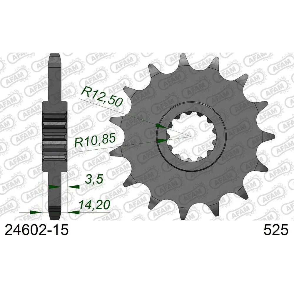 AFAM 24602 Front Sprocket