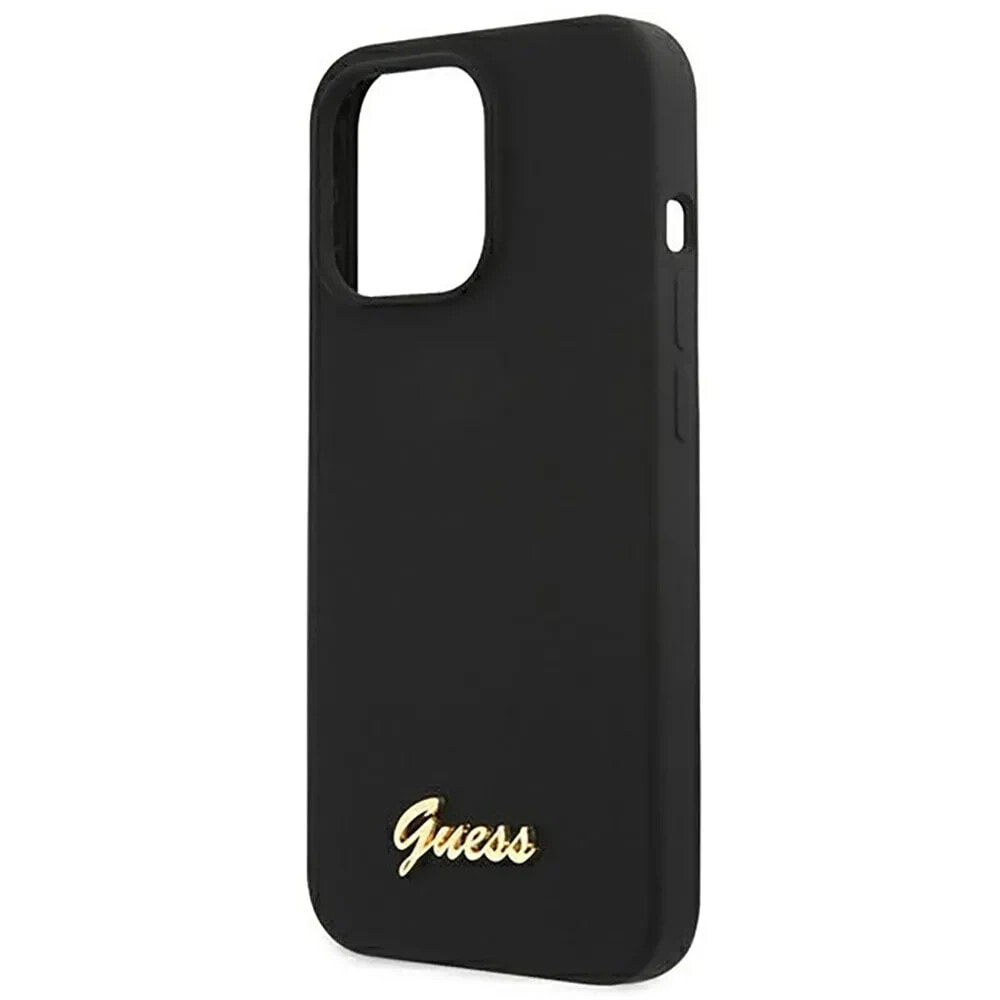 GUESS Guhmp13Xlslmgbk iPhone 13 Pro Max 6.7 Silicone phone case