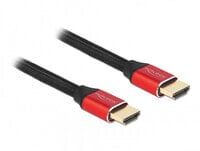 85772 - 0.5 m - HDMI Type A (Standard) - HDMI Type A (Standard) - 3D - 48 Gbit/s - Black - Red