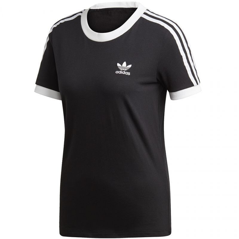 Женская спортивная футболка, майка или топ adidas Originals T-shirt adidas 3 Stripes Tee W ED7482