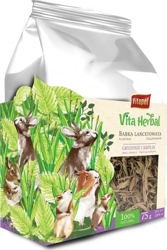 Vitapol Vita Herbal dla gryzoni i królika, babka lancetowata, 75g