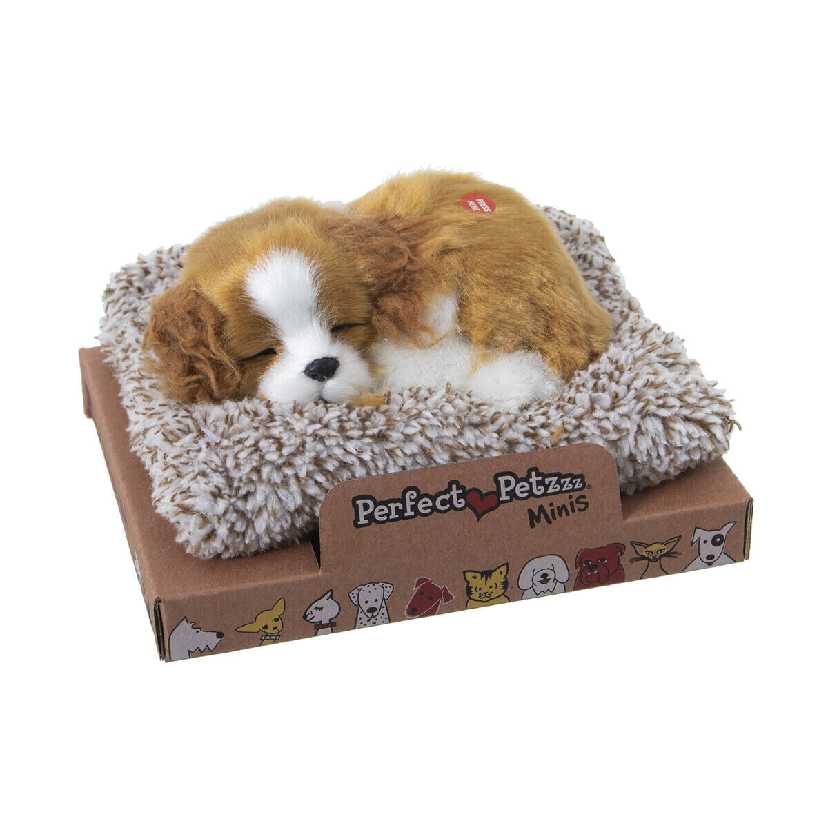 Soft toy with sounds Alexandra House Living Multicolour Dog 14 x 6 x 13 cm Mini