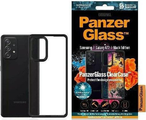 чехол прозрачный с черной окантовкой Samsung A72 A725 PanzerGlass