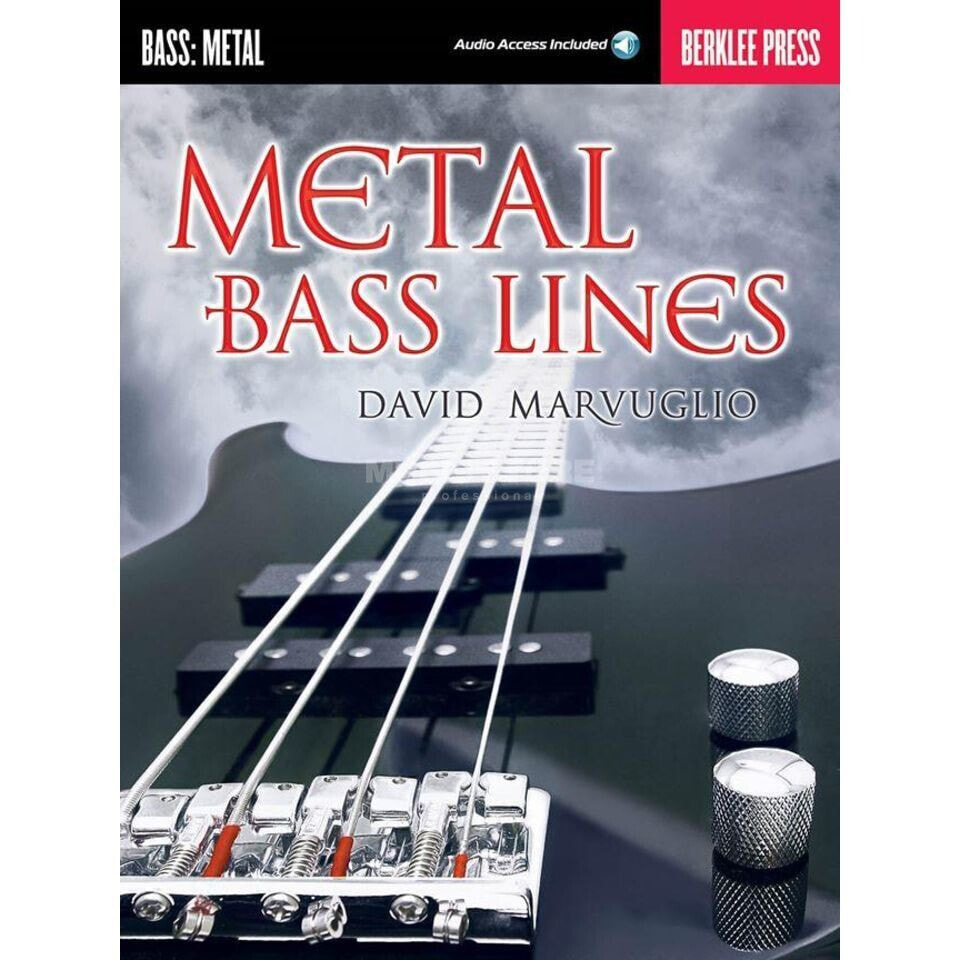 Berklee Press Metal Bass Lines David Marvuglio