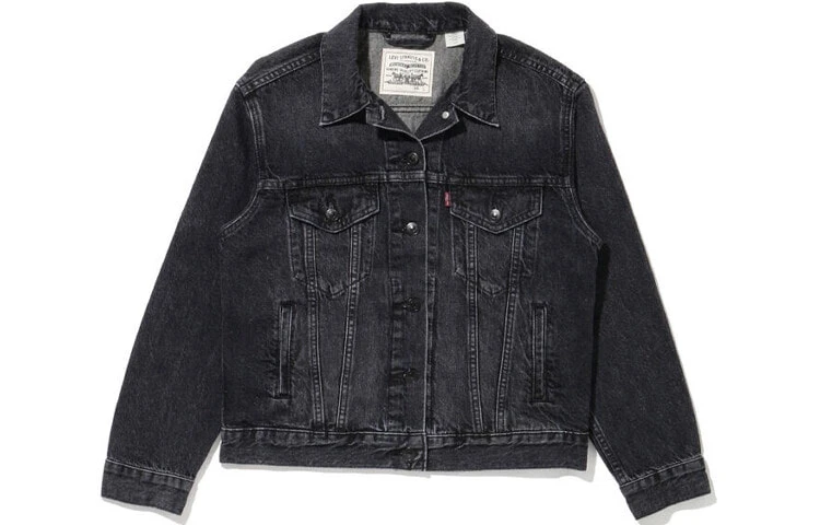 Levis Denim Jackets Women's Dark Gray