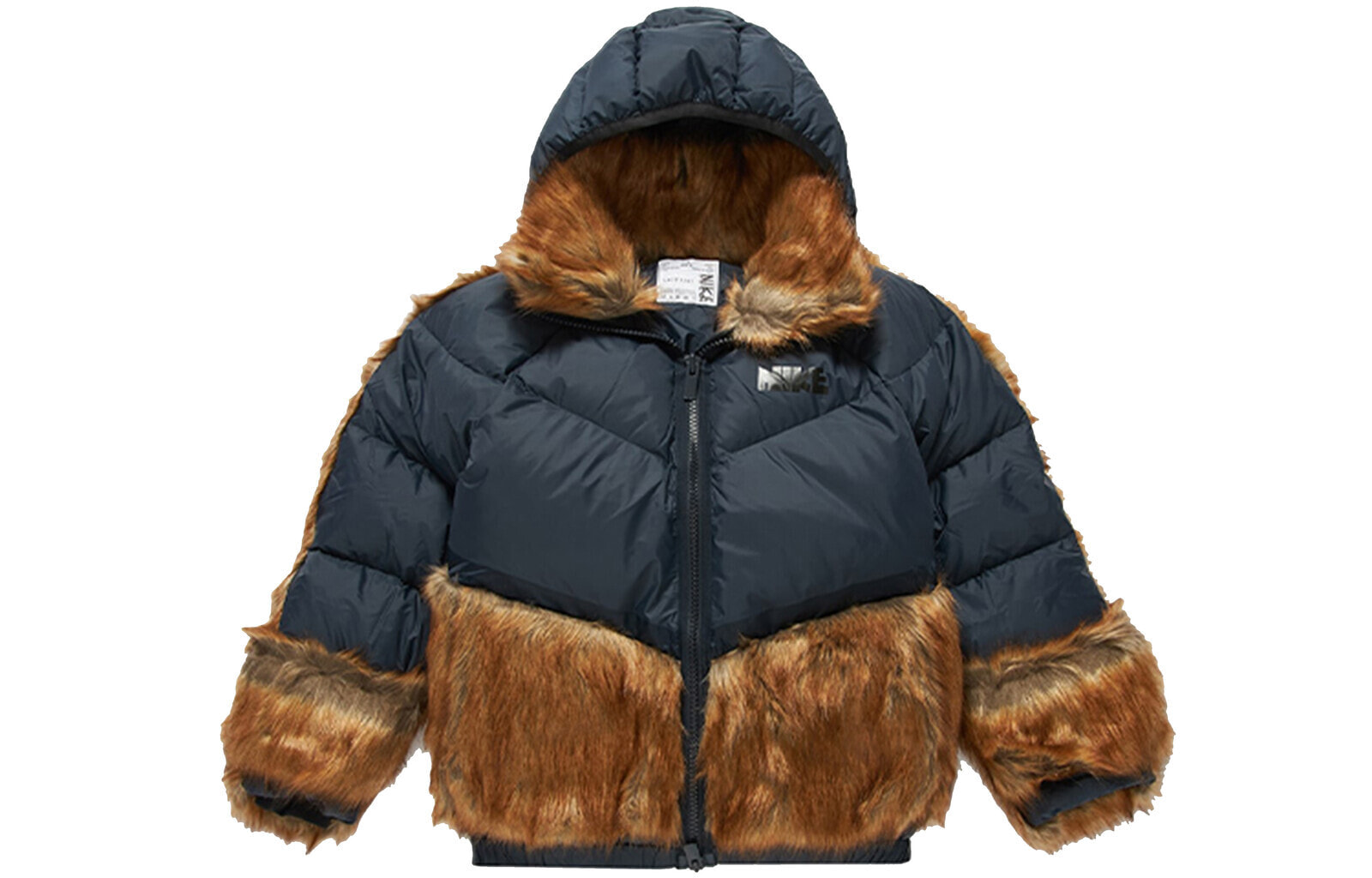 Sacai X Nike Down Jackets Women's Brown