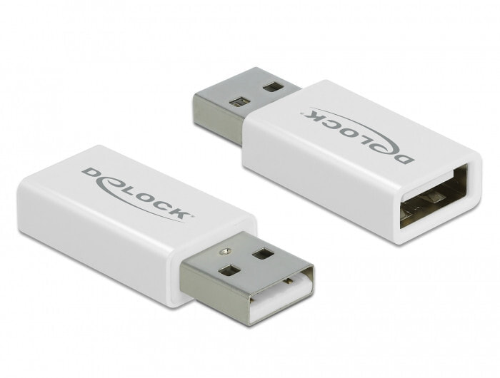 DeLOCK 66530 кабельный разъем/переходник USB 2.0 Type-A Белый