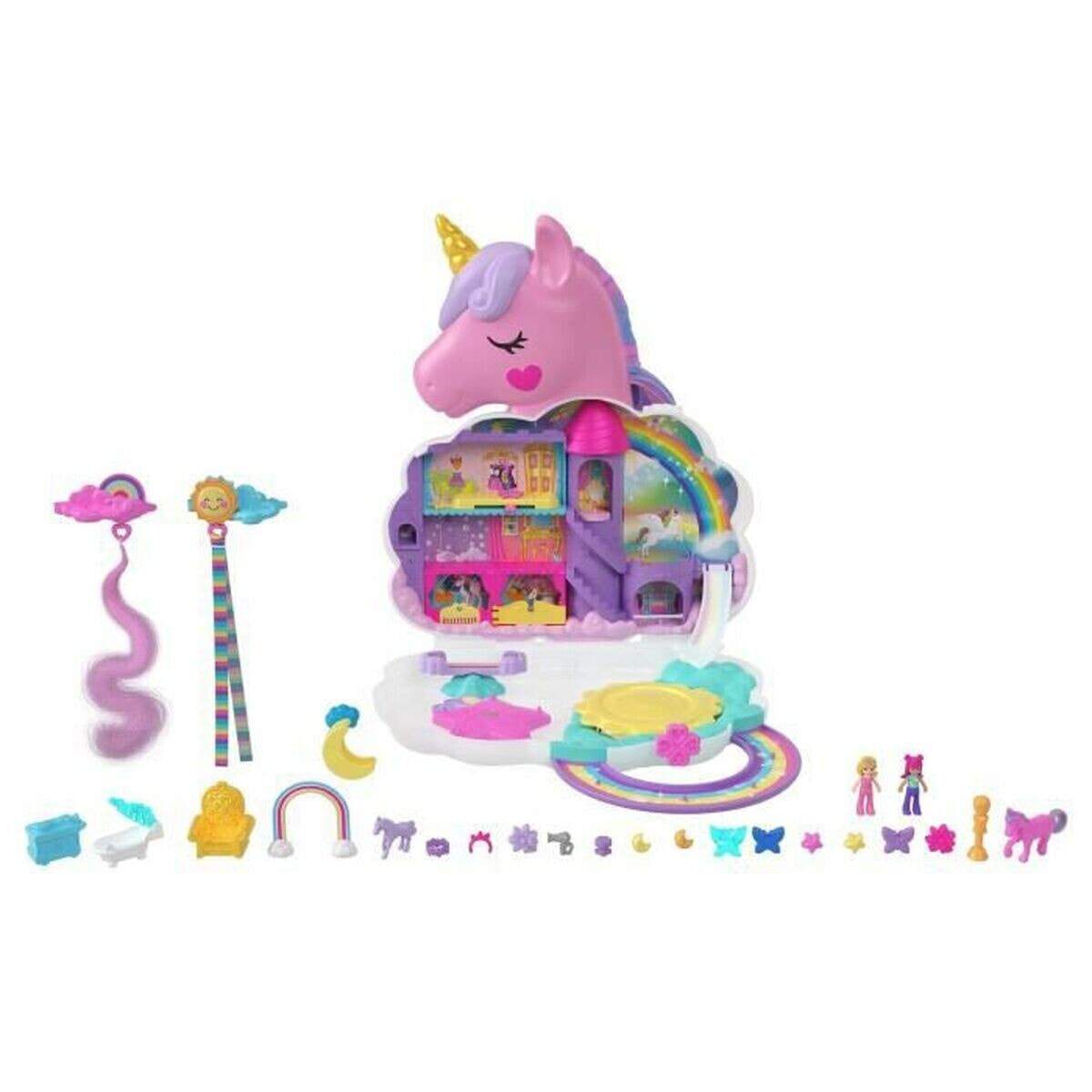 Playset Polly Pocket HKV51 Единорог