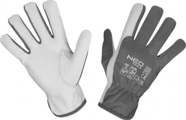 Neo Rękawice robocze (Rękawice robocze, 2122X, skóra kozia, rozmiar 10