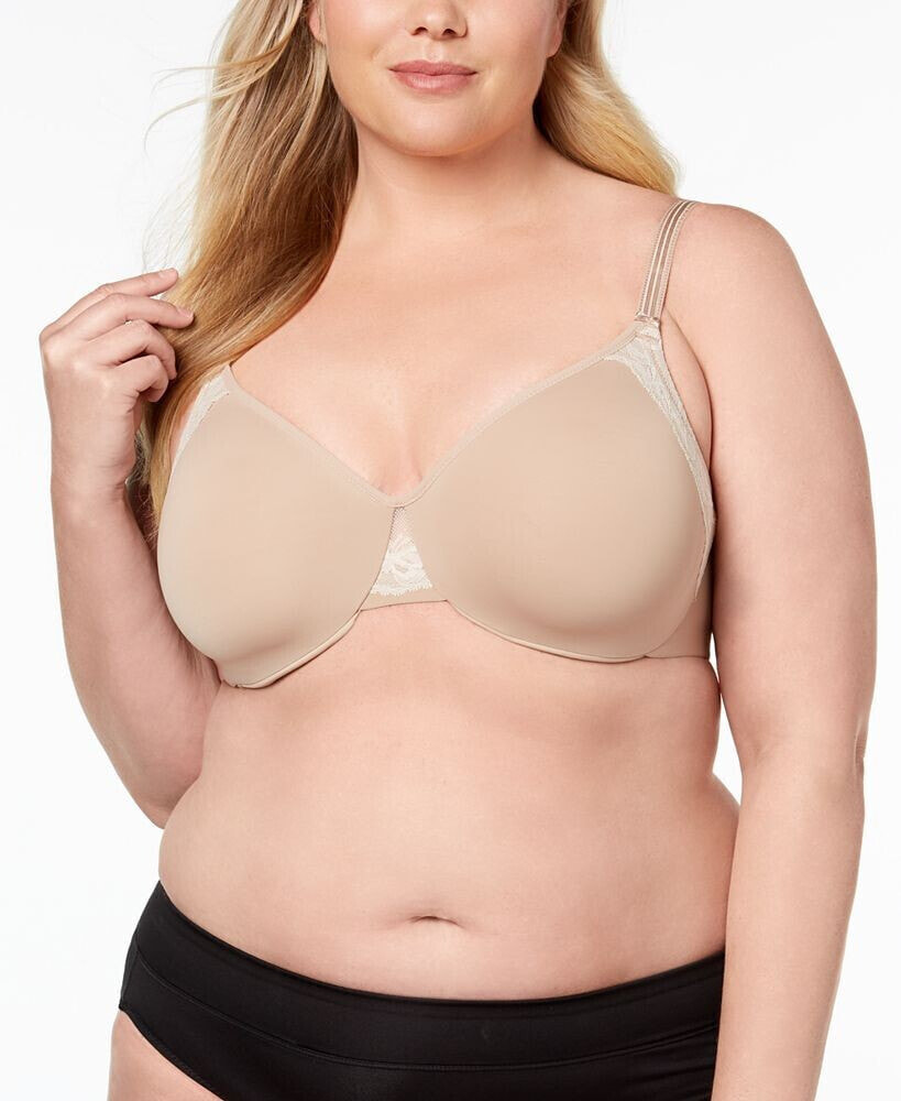 Olga Women's Plus Size Cloud 9 Minimizer Bra, Rosewatr, 40DD