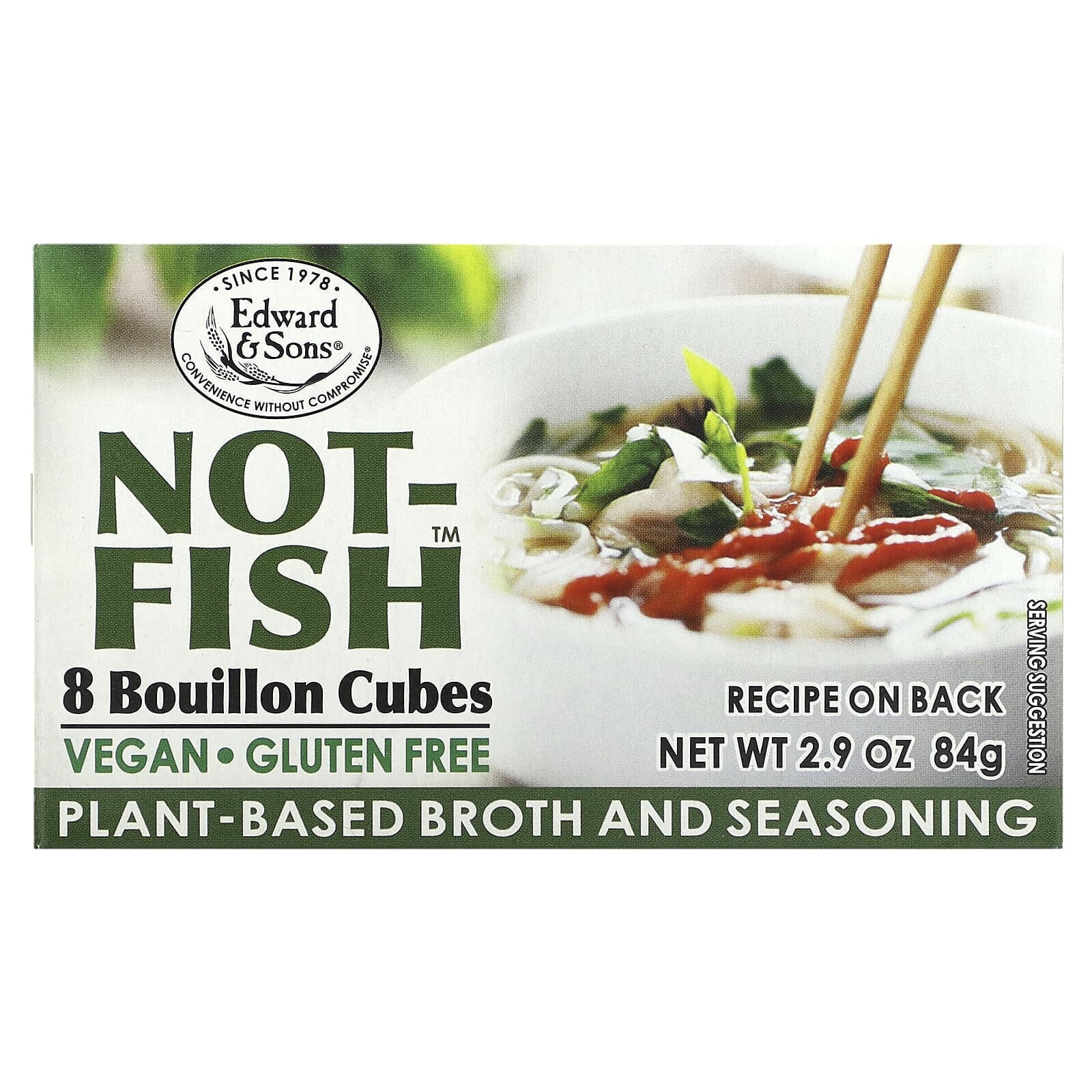 Not-Beef Bouillon Cubes, 8 Cubes, 3.1 oz (88 g)