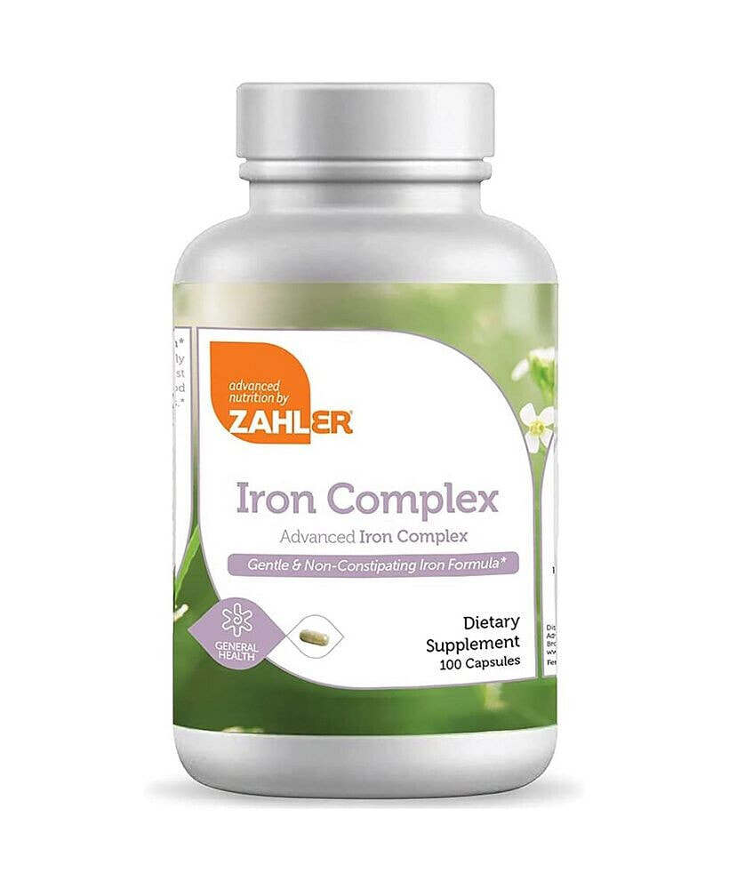 Zahler iron Complex Vitamin with Ferrochel - 100 Capsules