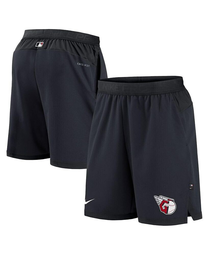 Nike men's Navy Cleveland Guardians Authentic Collection Flex Vent Performance Shorts