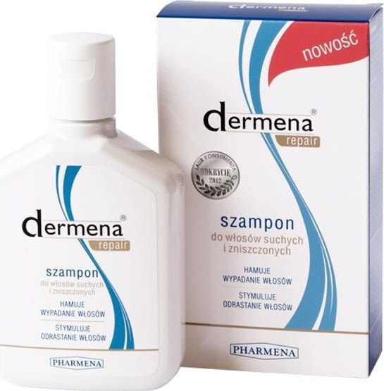 Dermena Repair Anti Hair Loss Shampoo Восстанавливающий и укрепляющий шампунь для сухих и поврежденных волос 200 мл