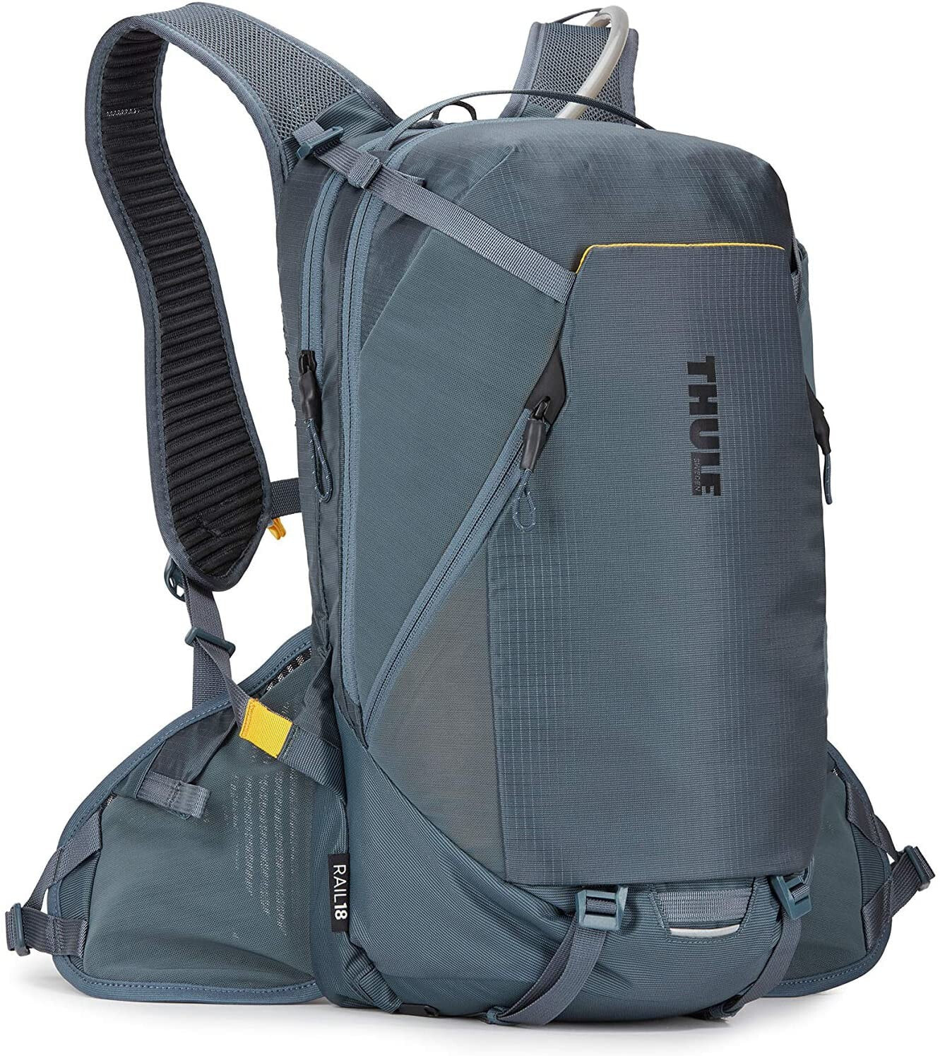 Мужской спортивный рюкзак серый Thule Rail Backpack 18L , Dark Slate