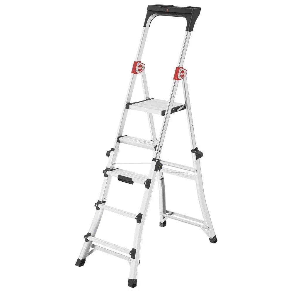 HAILO TL100 TopLine 3-4-5 Steps Extendable Aluminum Ladder