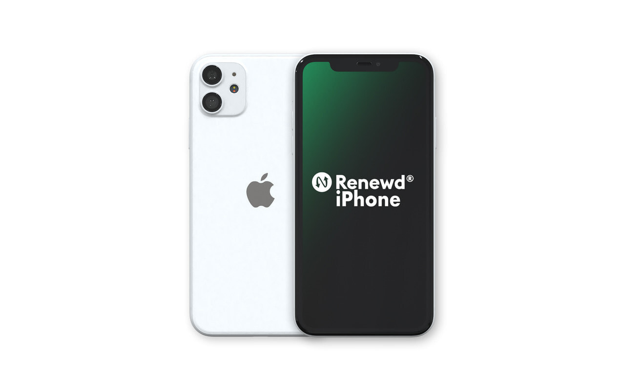 Renewd iPhone 11 White 64GB - 15.5 cm (6.1