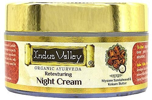 Nachtcreme für das Gesicht - Indus Valley Organic Retexturing Night Cream