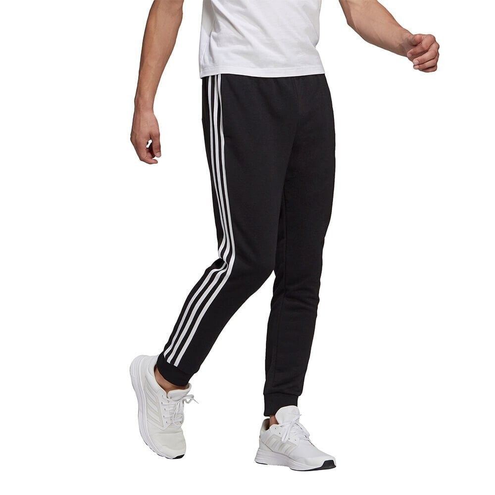 ADIDAS Essentials French Terry Tapered Cuff 3-Stripes Pants