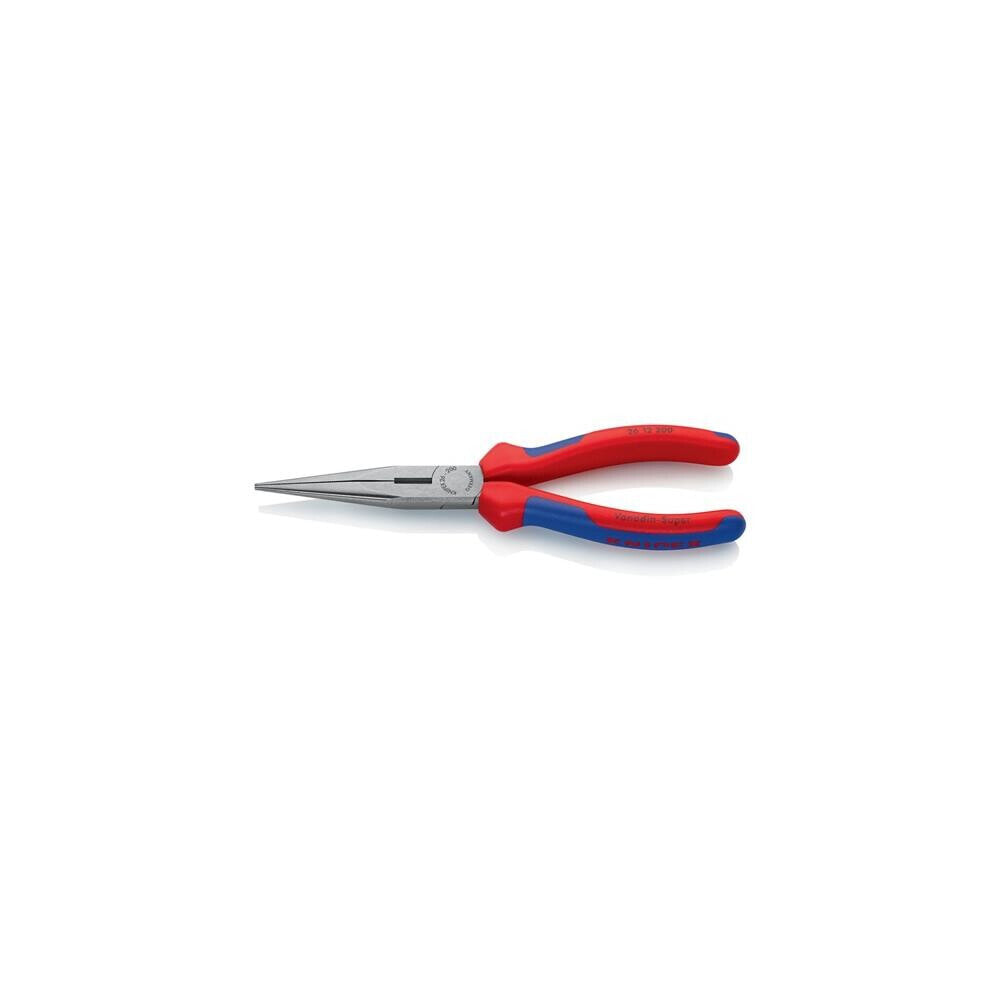 Knipex Flachrundzange Länge 200 mm poliert gerade Mehrkomponenten-Hüllen