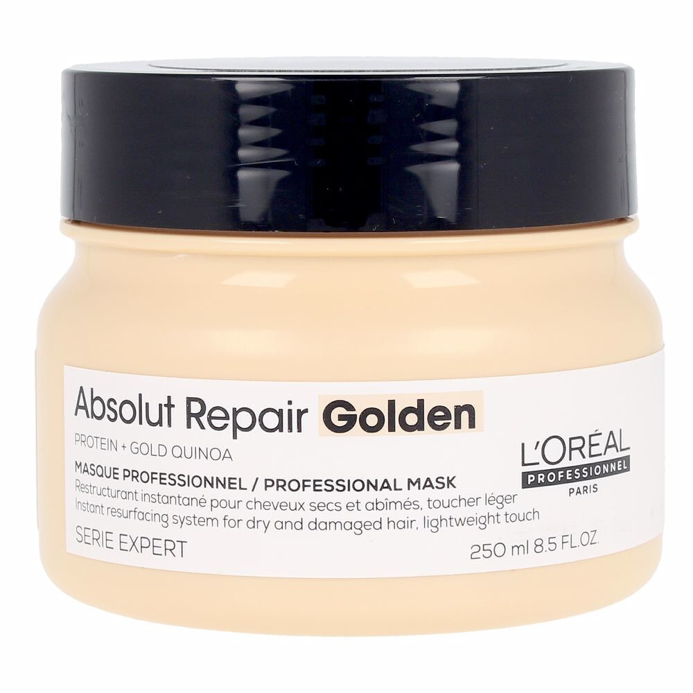 Loreal Absolut Repair 250 маска. Маска лореаль Абсолют. Absolut Repair Golden l'Oreal professional 250 мл. Маска лореаль для волос Голден. Absolute repair