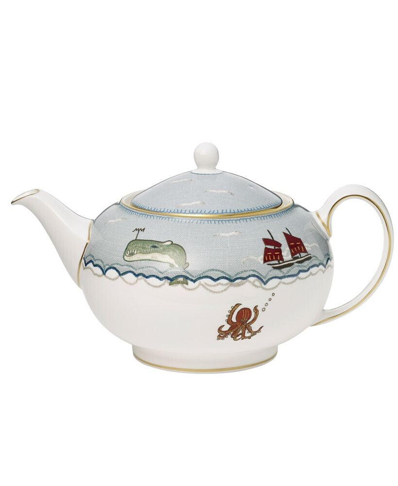 Wedgwood Sailors Farewell Teapot 37.2 oz