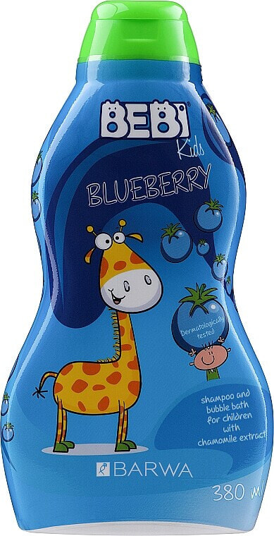 2-in-1 Baby Shampoo und Badeschaum mit Beerenduft - Barwa Bebi Kids Shampoo And Bubble Bath