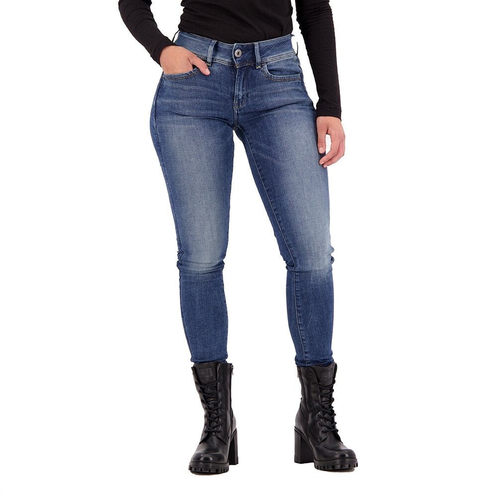 G-STAR Lynn Mid Waist Super Skinny Jeans