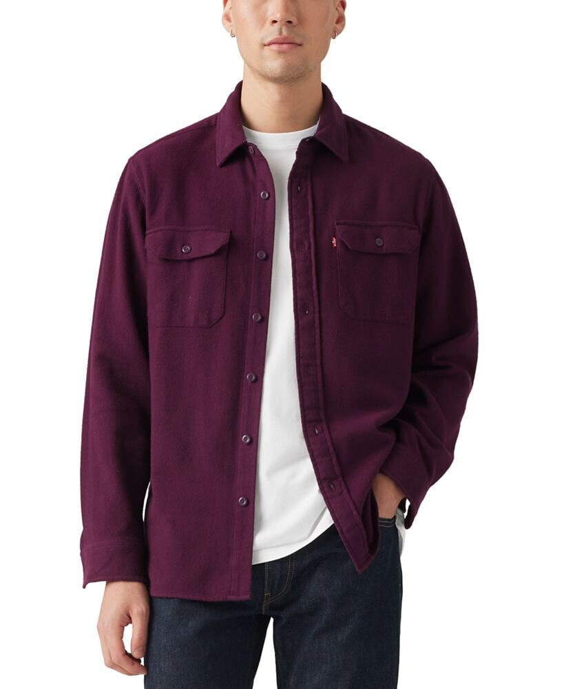 Levi's men's Worker Relaxed-Fit Button-Down Shirt