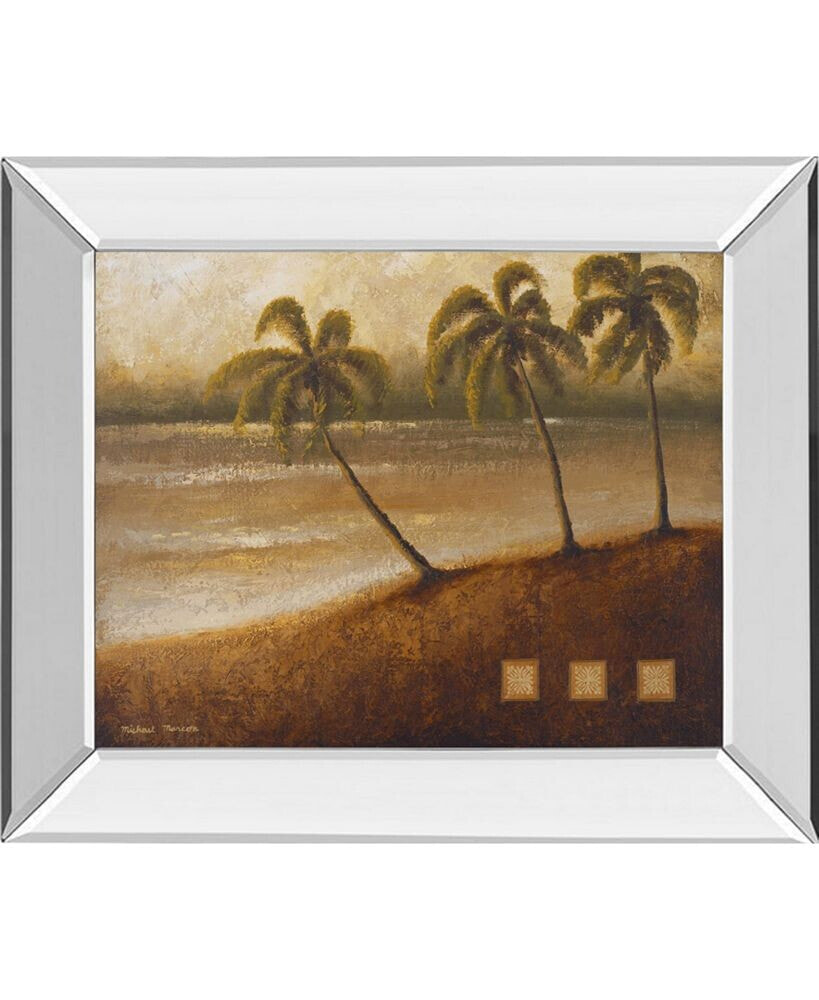 Classy Art tropical Escape II by Michael Marcon Mirror Framed Print Wall Art, 22
